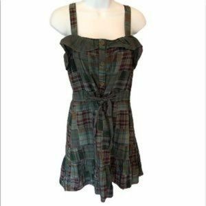 Juicy Couture madras dress NWT